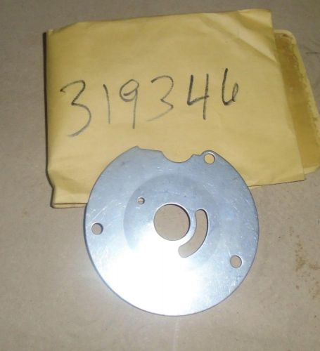 Nos omc johnson, evinrude outboard impeller plate p/n 319346