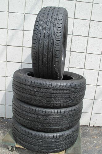 225-60-18 109t continental procontact tx 2256018 set of 4 tires 80% tread
