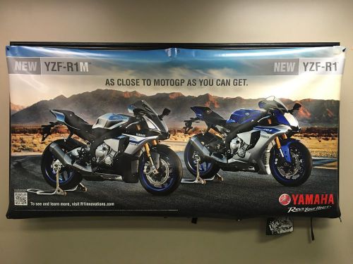 Yamaha yzf-r1 dealer banner 94&#034; x 48&#034;