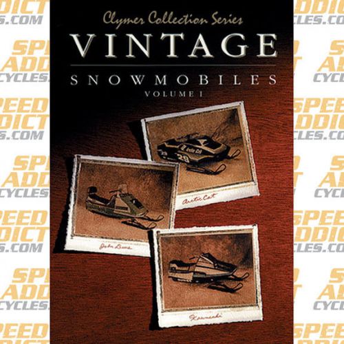 Clymer s820 service shop repair manual vintage snowmobile vol 1