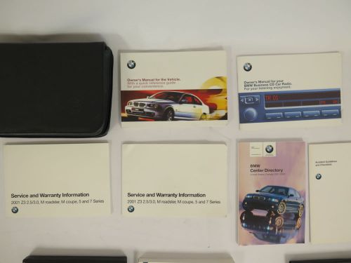 2001 bmw 325ci / 330ci owners manual guide book