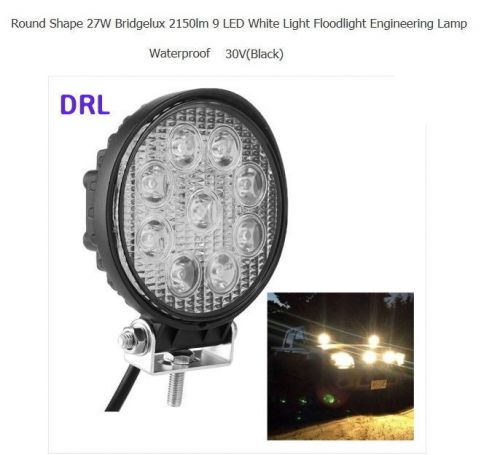 27w 9 leds search light round shape over 50000 hours of usage only 60 degrees