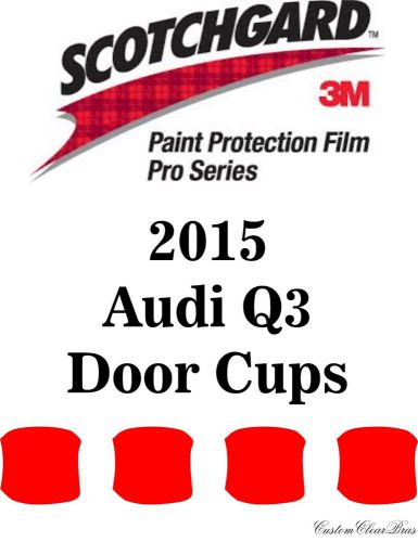 3m scotchgard paint protection film pro series pre-cut clear bra 2015 audi q3