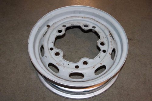 Vintage porsche 356 4.5x15 steel center/ alloy outer lemmerz racing wheel 2/62