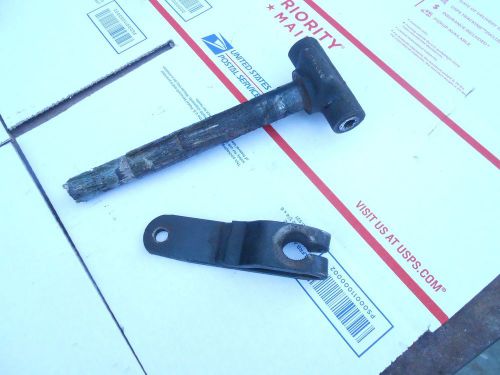 1983 polaris 600 indy parts: one good straight spindle and knuckle