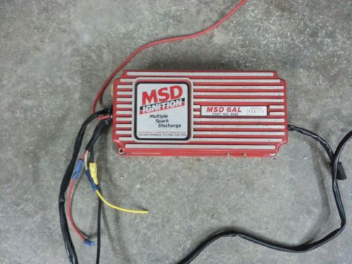 Msd 6al 6420 ignition box