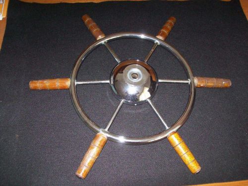Boat steering wheel