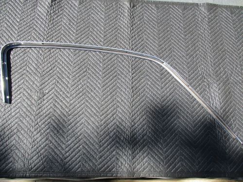 1967-1968 mustang fastback original r/s stainless weatherstrip  trim molding