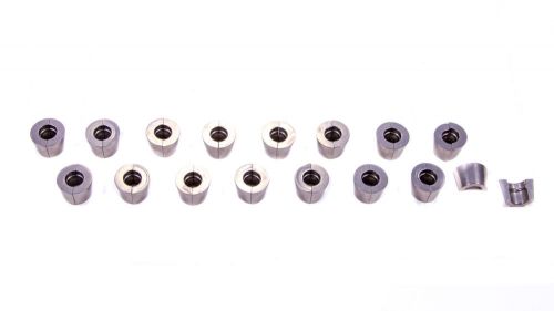 Pac racing springs titanium 8 degree valve lock 16 pc p/n pac-l8056