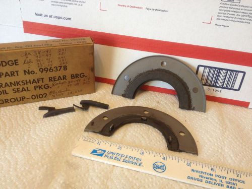 Mopar crankshaft seal, engines:  241, 218, 225,251, 265, 230. item: 4894
