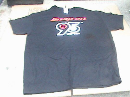 Snap on 95th anniversary black t-shirt xl