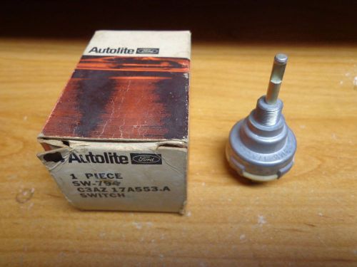 Nos 1963 ford galaxie falcon 1-speed windshield wiper switch