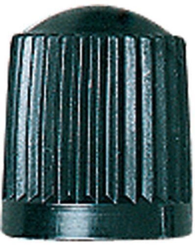 Black plastic valve cap (box of 100)