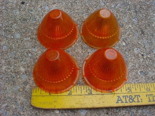 70s 80s maybe stratolite 57 plastic clearance marker amber lenses