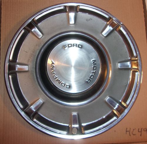 1970 1971 1972 ford maverick hub cap 14&#034; stainless   -  hc496