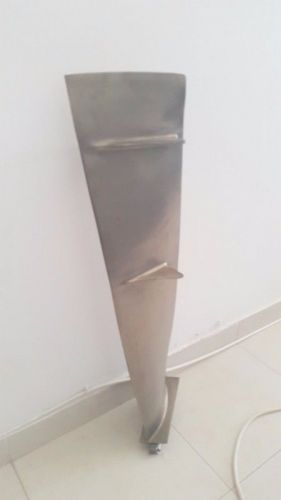 Large  p&amp;w jt9  jet engine fan  titanium  blade for collectors for art