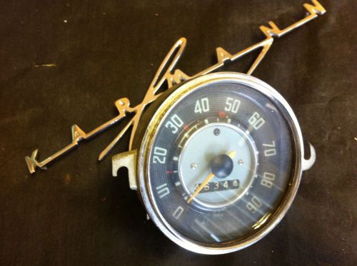 Vintage vw karmann ghia vdo speedometer