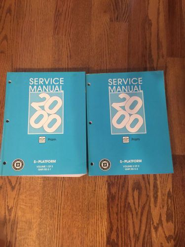 2000 gm service manual prizm
