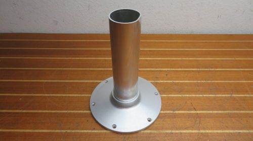 Garelick 75430 eez-in smooth series 12" anodized fixed height seat base pedestal