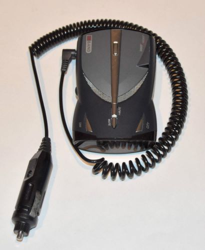 Cobra xrs 878 radar detector w/ power supply