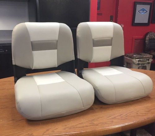 Boat seats tempress profile gray - light gray - pair (2) two seats