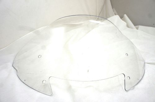 Mutazu clear windshield aero flip spoiler 11&#034; tall fits victory cross country