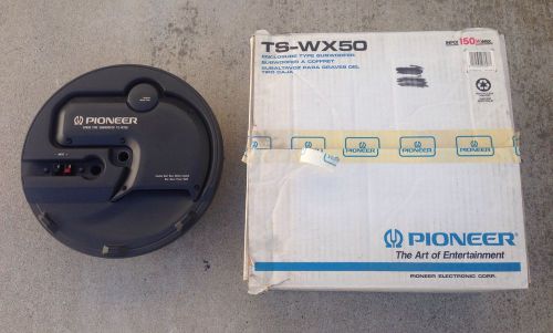 Pioneer spare tire subwoofer ts-wx50