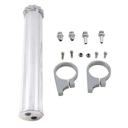 0.75l 13&#034; alloy radiator coolant overflow recovery expansion billet tank