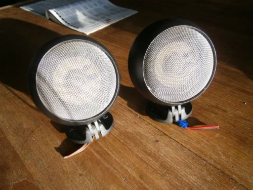 Blaupunkt vintage bol bullit speakers rare rear deck shelf
