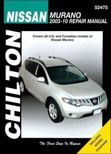 Nissan murano repair manual 2003-2010