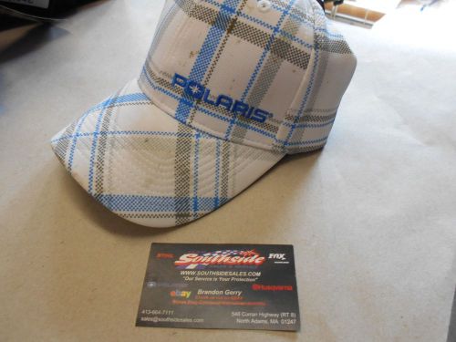 Polaris kc exhibition plaid cap l/xl 2864206 *new w/ tags, blemished #1