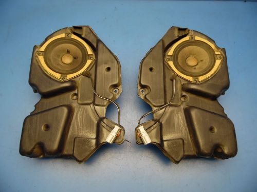 90-93 honda accord oem front door speakers with pods stock factory 4 door