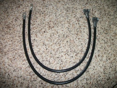 1 =  deka 32" 2 gauge top post negative battery cable made in usa free shipping!