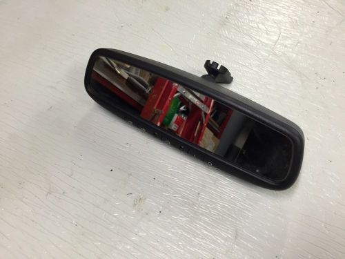 06-08 nissan maxima 350z g35 qwest rearview mirror w/ homelink oem black