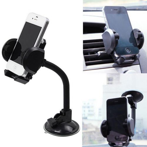 Universal car mobile air vent holder windshield mount suction cup stand holder