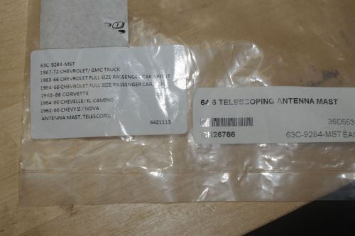 1964-66 chevrolet chevelle antenna mast and others