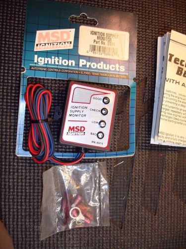 Msd 8974 ignition supply monitor - new