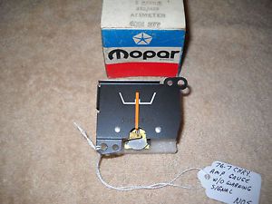 Nos mopar 1976-1977 chrysler alernator amp gauge