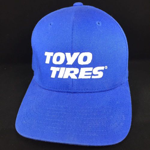 Toyo tires flex fit l / xl trucker hat blue very clean