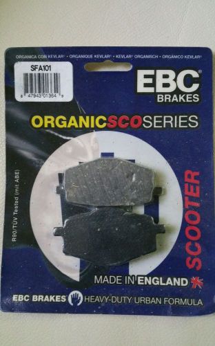 Sfa101 ebc brakes organic sco series
