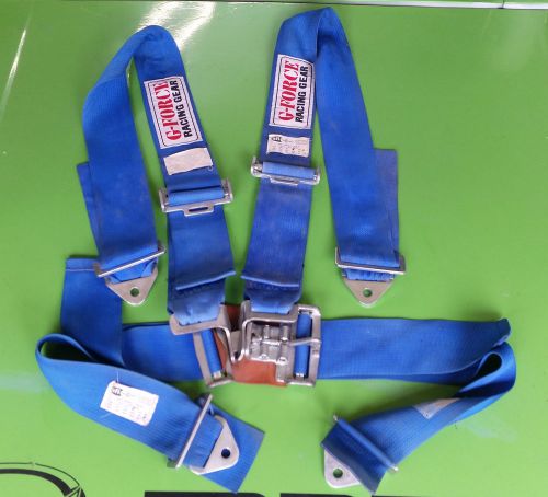G-force racing gear 4-point latch link competition harness - used