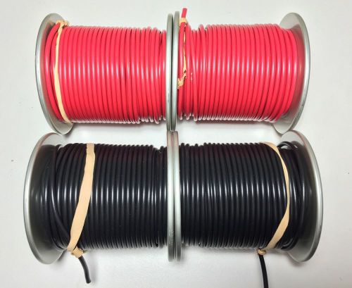 4 rolls 100&#039; feet each 14 gauge primary wire stranded 19, 2 red &amp; 2 black
