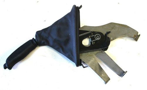 Bmw e53 x5 black leather e brake handle e-brake emergency lever 34406762192