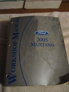 2005  ford mustang workshp repair manual
