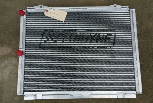 Aluminum oil cooler   nascar hot rod racing setrab fluidine  c &amp; r