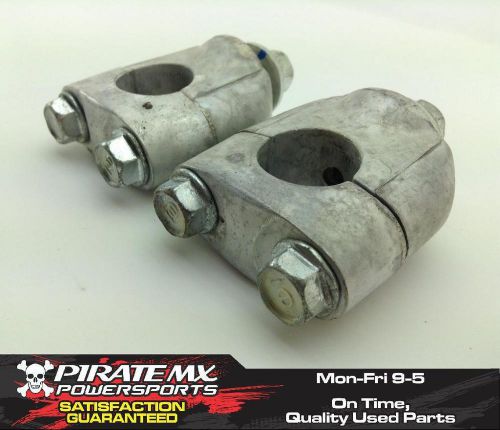 Honda rincon 680 handlebar handle bar mount clamps 7/8 trx680fa #18 2012