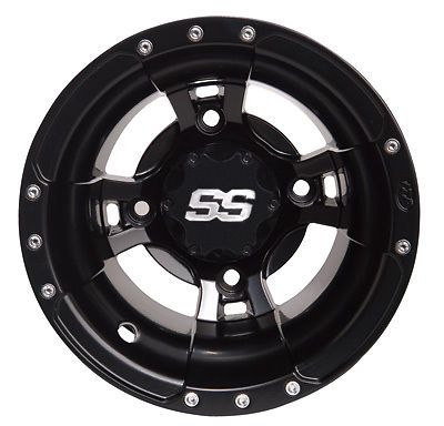 Itp ss112 sport atv wheel 9x8 matte black (0928385536b)