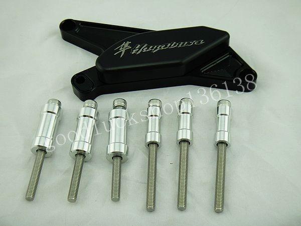 Engine stator cover slider suzuki hayabusa gsxr1300 gsxr1300 1999-2012 black y94