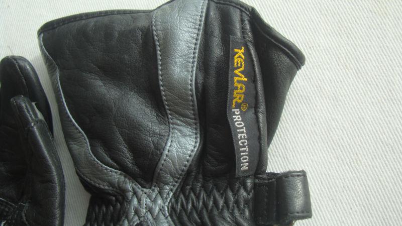 kevlar BLACK protector LEATHER gloves , US $55.00, image 3