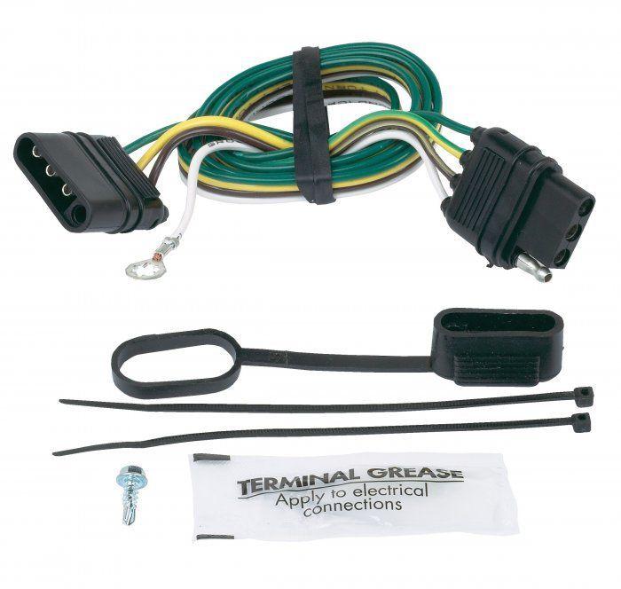 Hopkins 47105 trailer connector 4 wire flat extension kit w/ 32" of wire